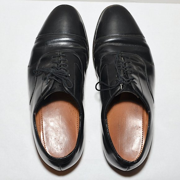Johnston & Murphy Optima Cap-Toe Oxfords--Size 8.5 3E - Picture 3 of 11